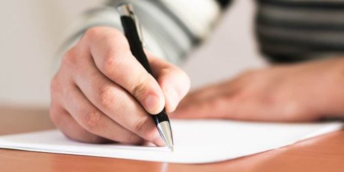 Signing document